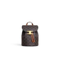 BACKPACK CELINE BONNIE IN Triomphe Canvas and calfskin(HIGH-END GRADE)