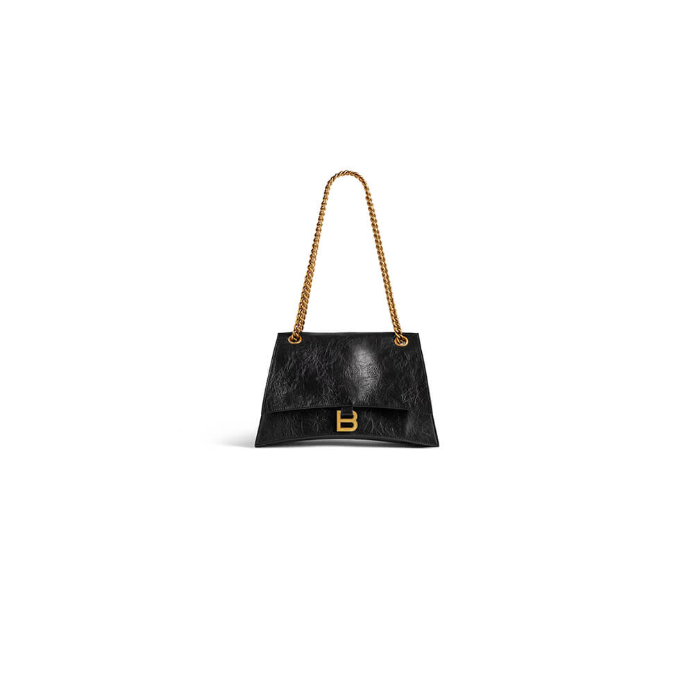 Balenciaga Women??s Crush Chain Bag Medium(HIGH-END GRADE)