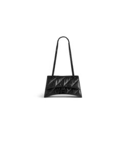 Balenciaga Women??s Crush Chain Bag Small(HIGH-END GRADE)