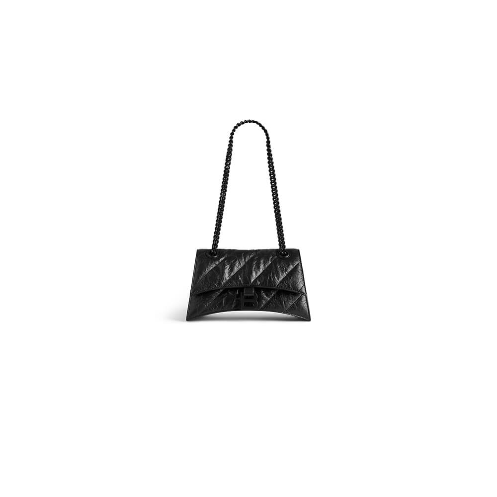 Balenciaga Women??s Crush Chain Bag Small(HIGH-END GRADE)