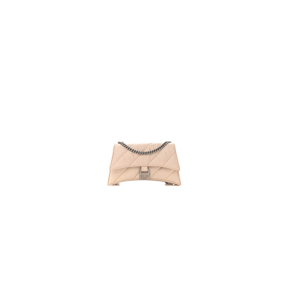 Balenciaga Women??s Crush Chain Bag Small(HIGH-END GRADE)