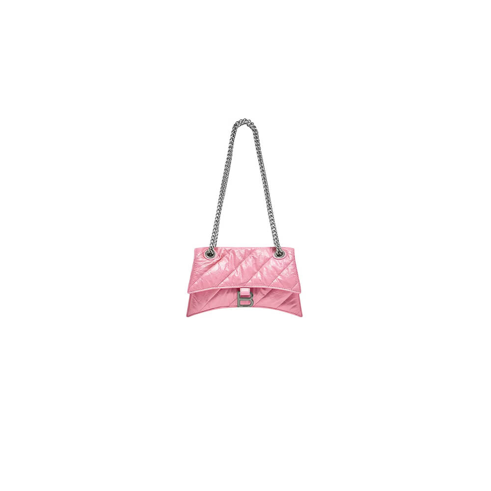 Balenciaga Women??s Crush Chain Bag Small(HIGH-END GRADE)