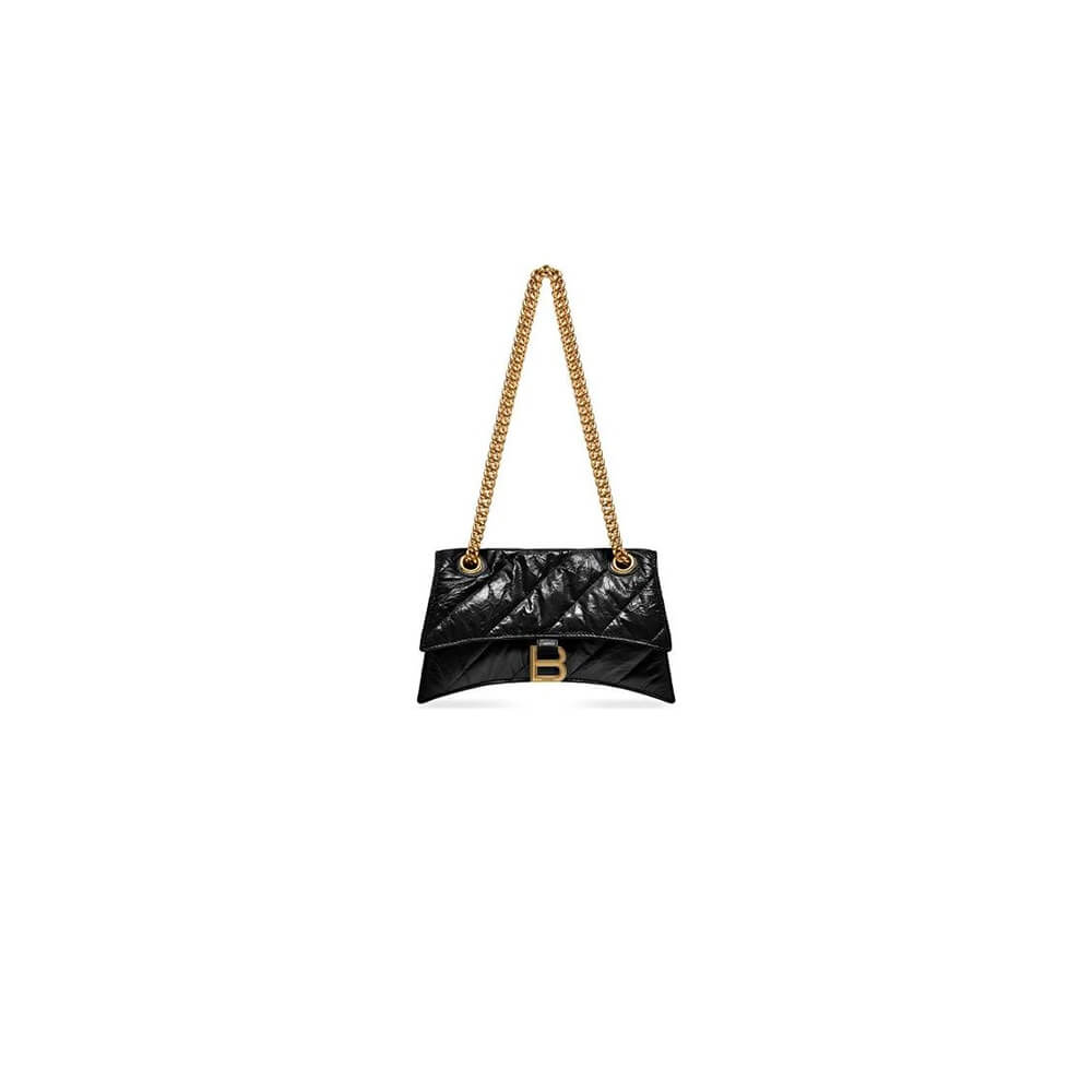 Balenciaga Women??s Crush Chain Bag Small(HIGH-END GRADE)