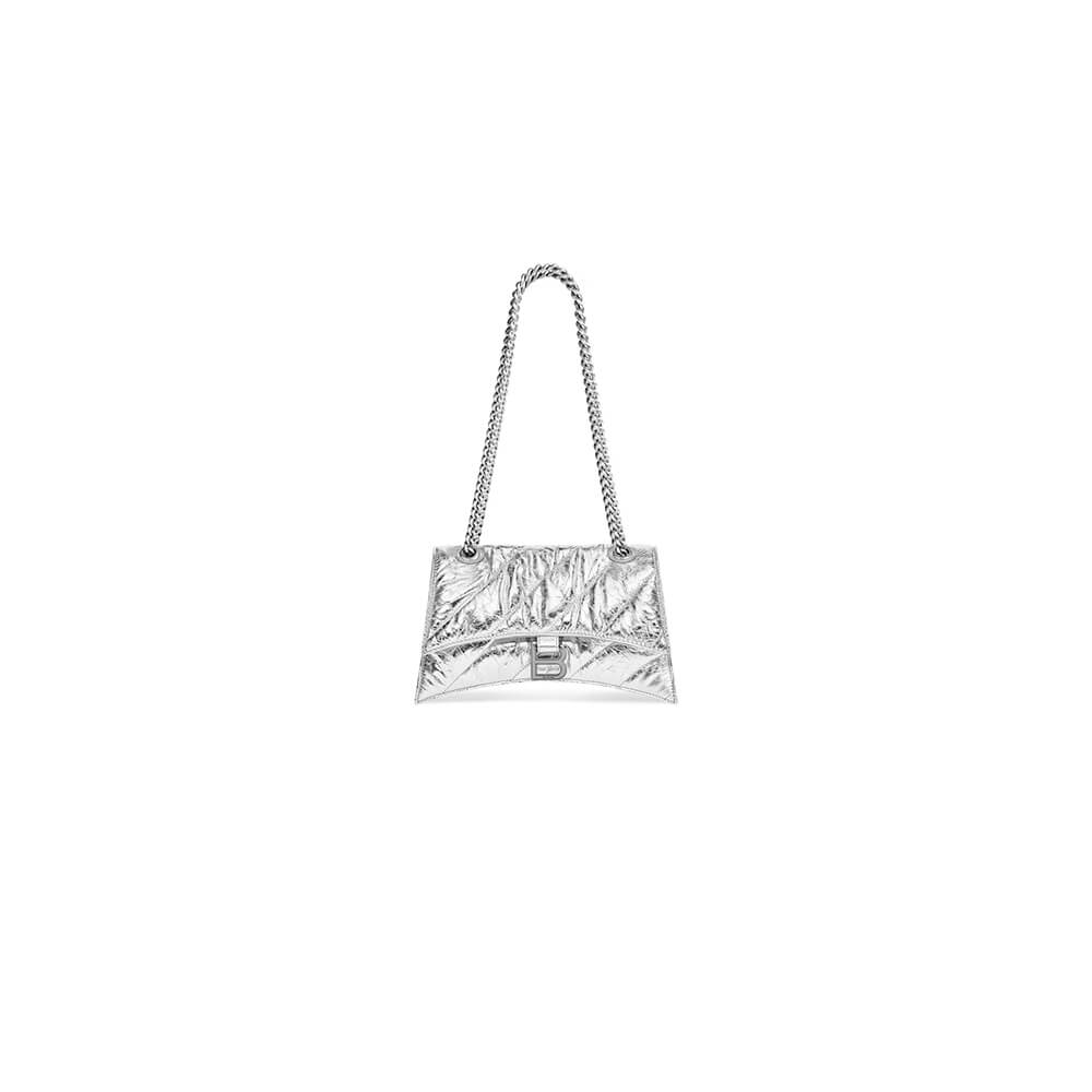 Balenciaga Women??s Crush Chain Bag Small(HIGH-END GRADE)