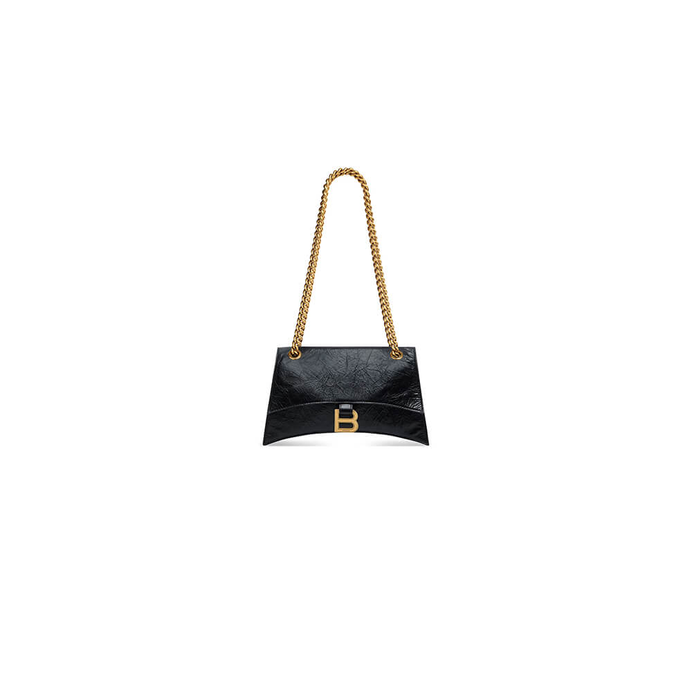 Balenciaga Women??s Crush Chain Bag Small(HIGH-END GRADE)