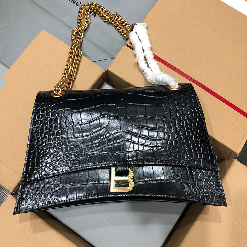 Balenciaga Women??s Crush Chain Bag Medium(HIGH-END GRADE) - Image 2