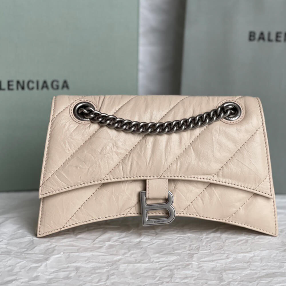 Balenciaga Women??s Crush Chain Bag Small(HIGH-END GRADE) - Image 2