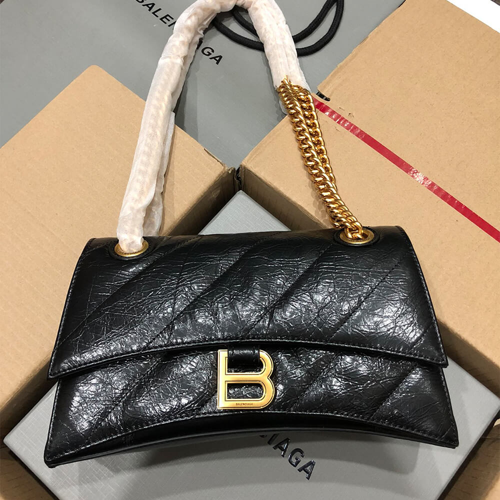Balenciaga Women??s Crush Chain Bag Small(HIGH-END GRADE) - Image 2