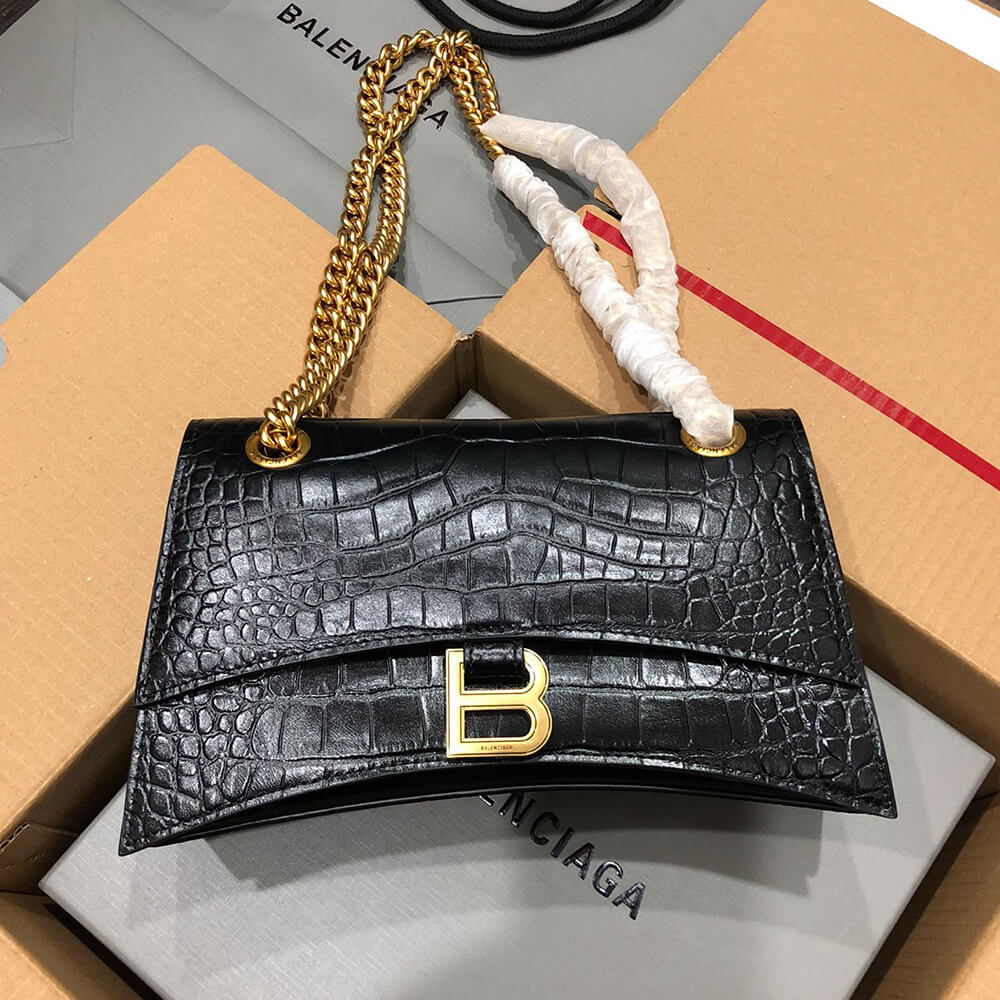 Balenciaga Women??s Crush Chain Bag Small(HIGH-END GRADE) - Image 2
