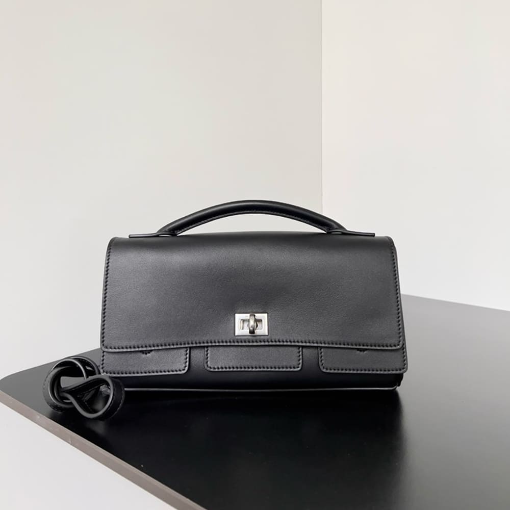 Balenciaga Women??s Bel Air Clutch On Strap Small(HIGH-END GRADE) - Image 2