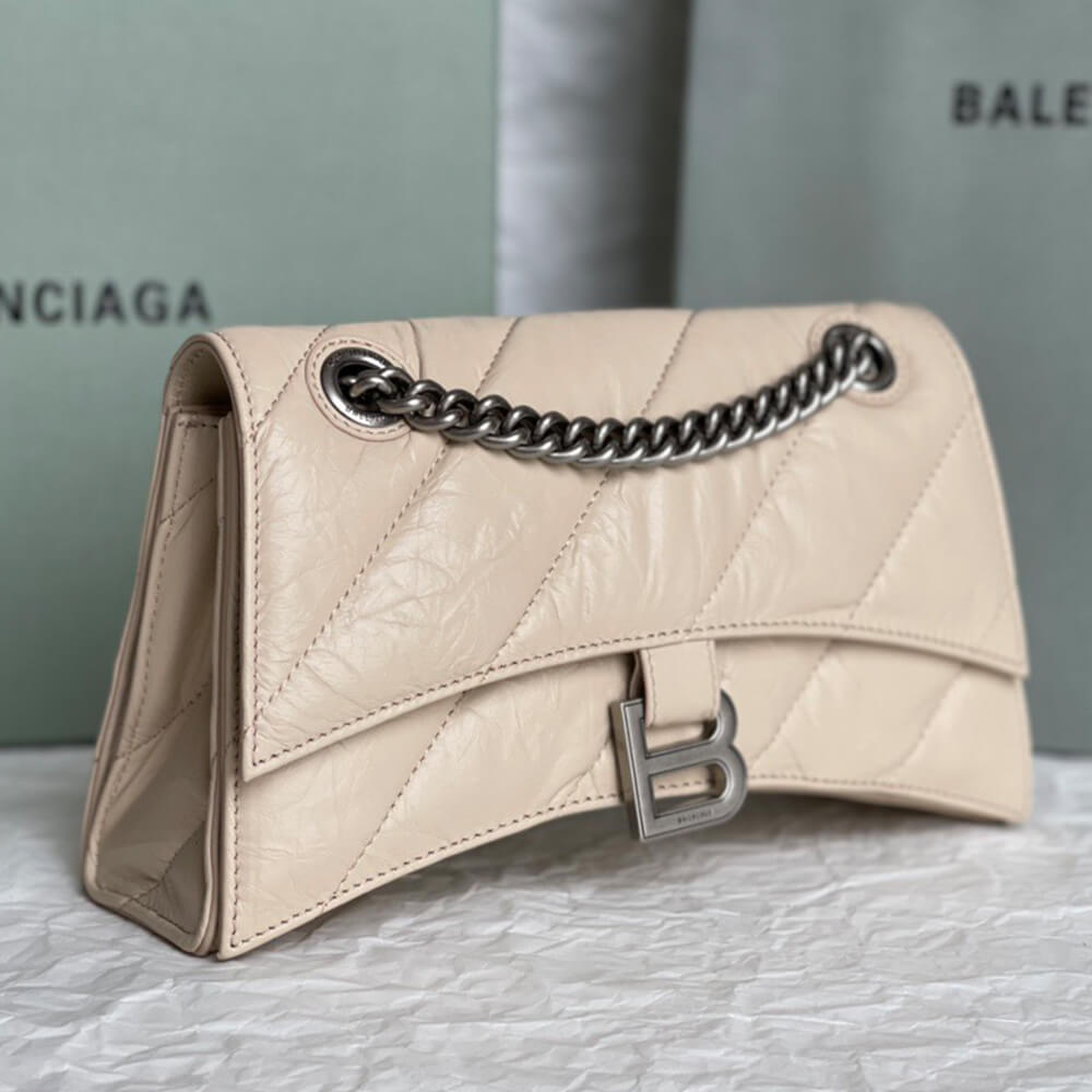 Balenciaga Women??s Crush Chain Bag Small(HIGH-END GRADE) - Image 3