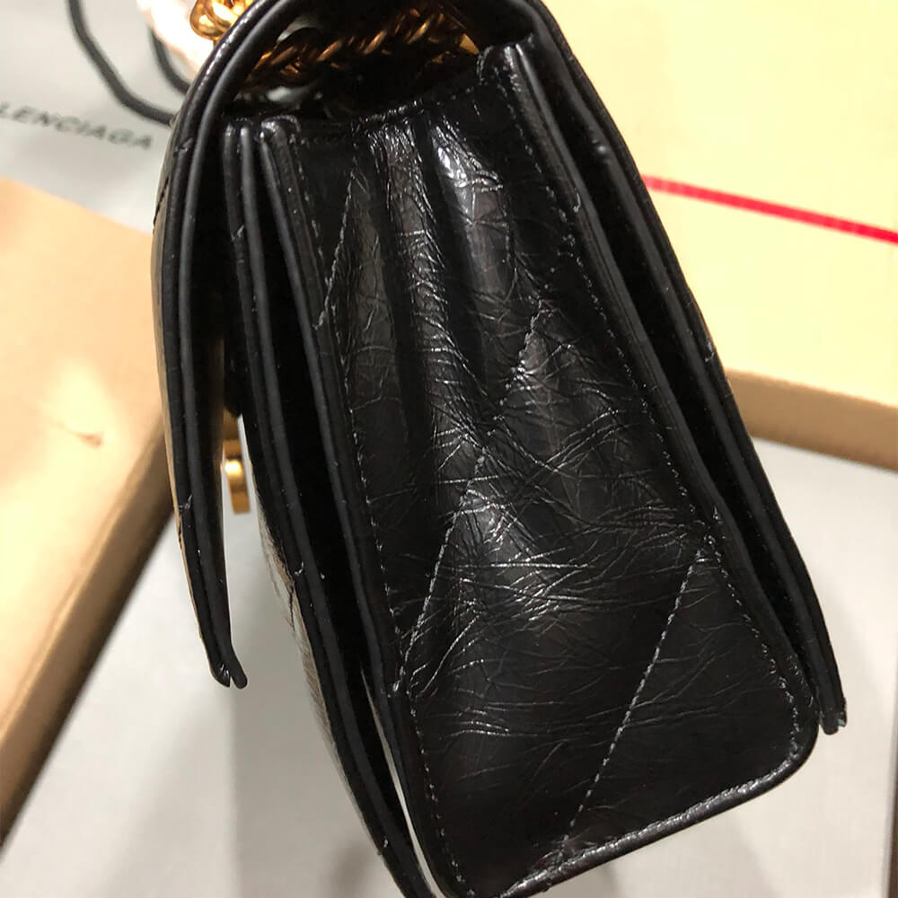 Balenciaga Women??s Crush Chain Bag Small(HIGH-END GRADE) - Image 3