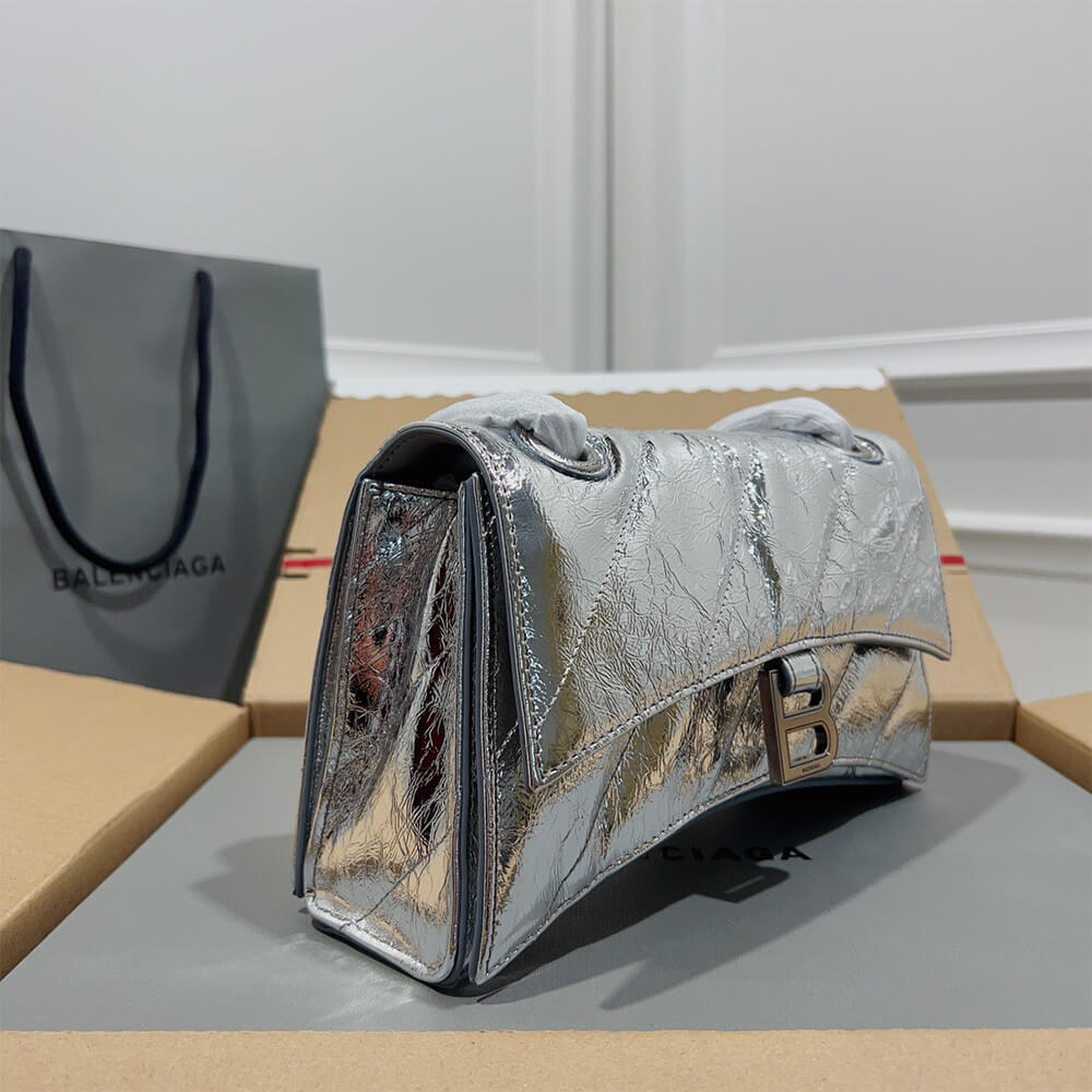 Balenciaga Women??s Crush Chain Bag Small(HIGH-END GRADE) - Image 3