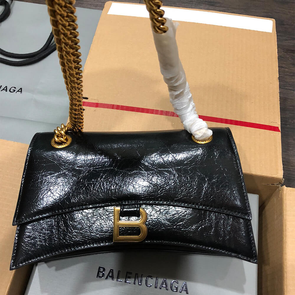 Balenciaga Women??s Crush Chain Bag Small(HIGH-END GRADE) - Image 3