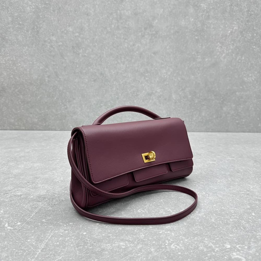 Balenciaga Women??s Bel Air Clutch On Strap Small(HIGH-END GRADE) - Image 3