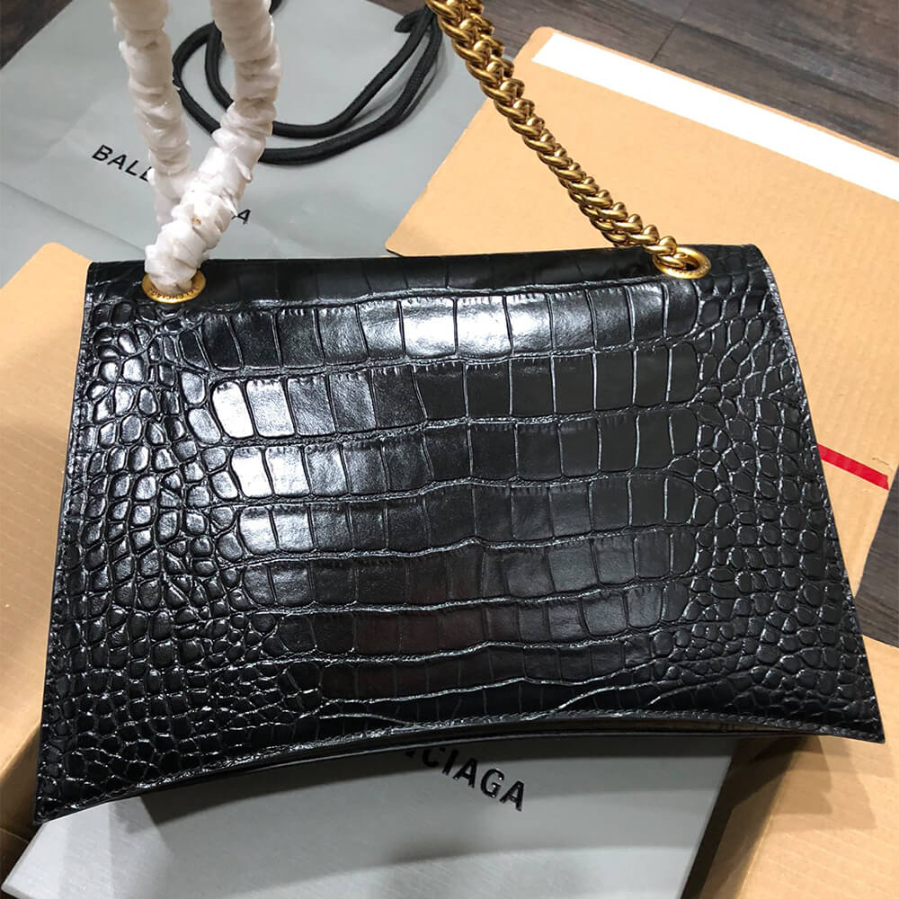 Balenciaga Women??s Crush Chain Bag Medium(HIGH-END GRADE) - Image 4