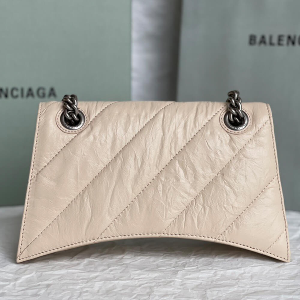 Balenciaga Women??s Crush Chain Bag Small(HIGH-END GRADE) - Image 4