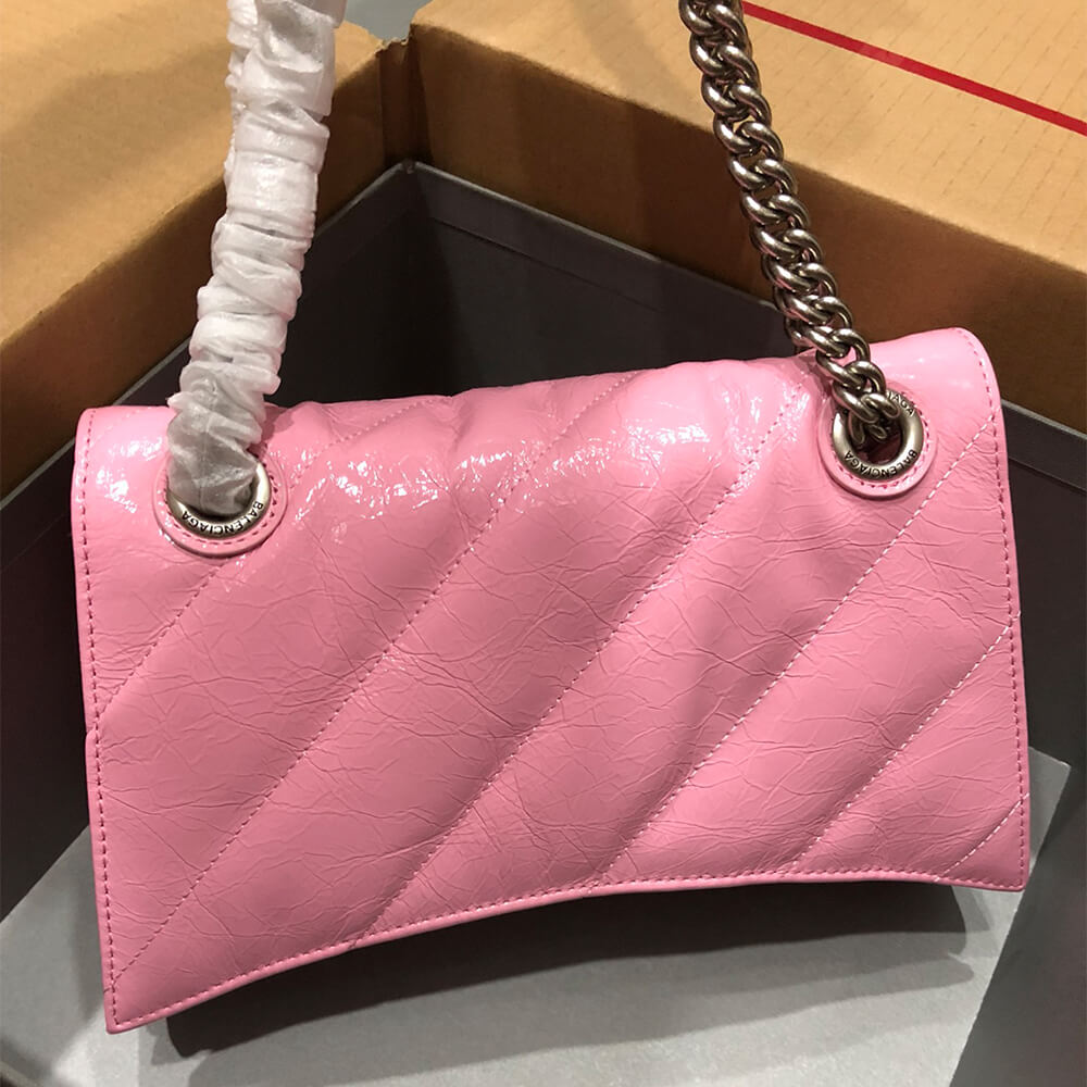 Balenciaga Women??s Crush Chain Bag Small(HIGH-END GRADE) - Image 4