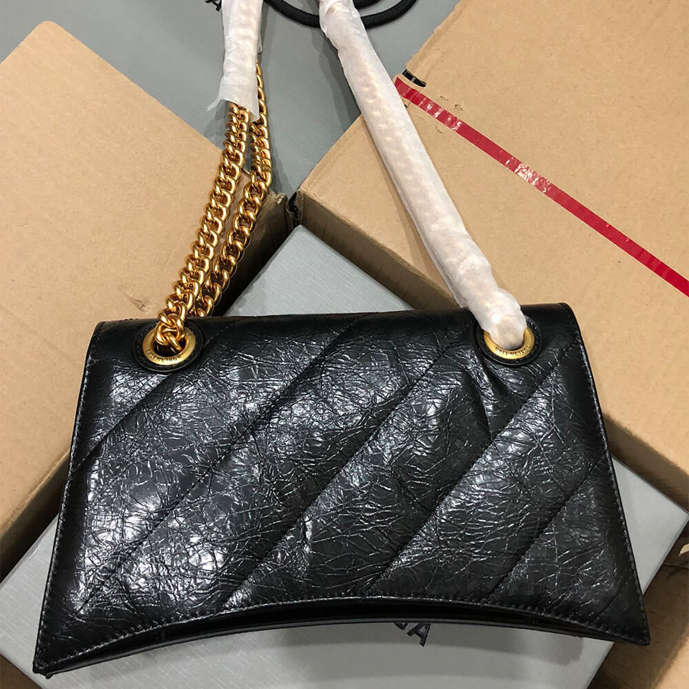 Balenciaga Women??s Crush Chain Bag Small(HIGH-END GRADE) - Image 4