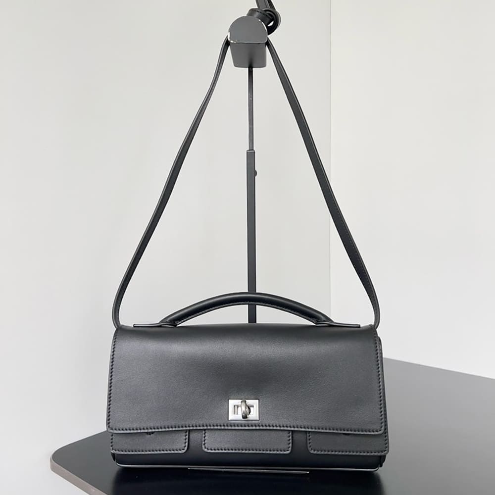 Balenciaga Women??s Bel Air Clutch On Strap Small(HIGH-END GRADE) - Image 4
