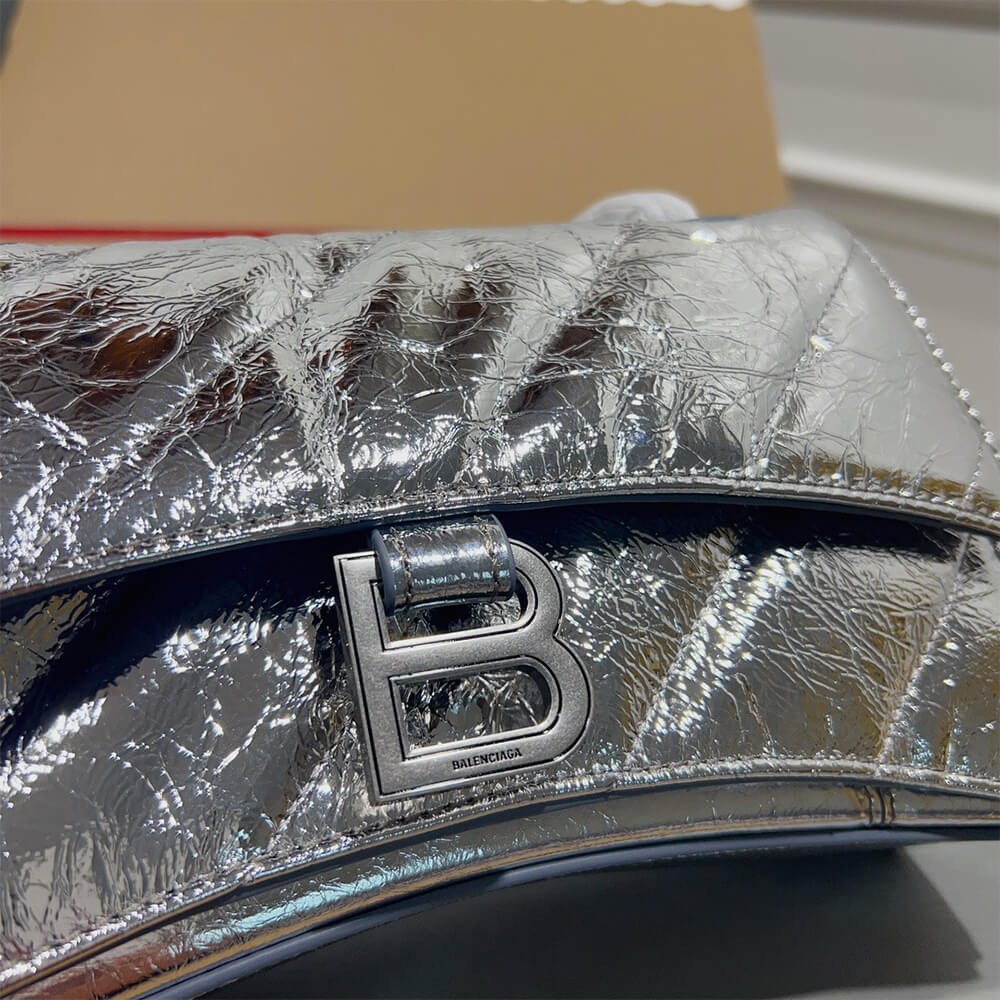 Balenciaga Women??s Crush Chain Bag Small(HIGH-END GRADE) - Image 6