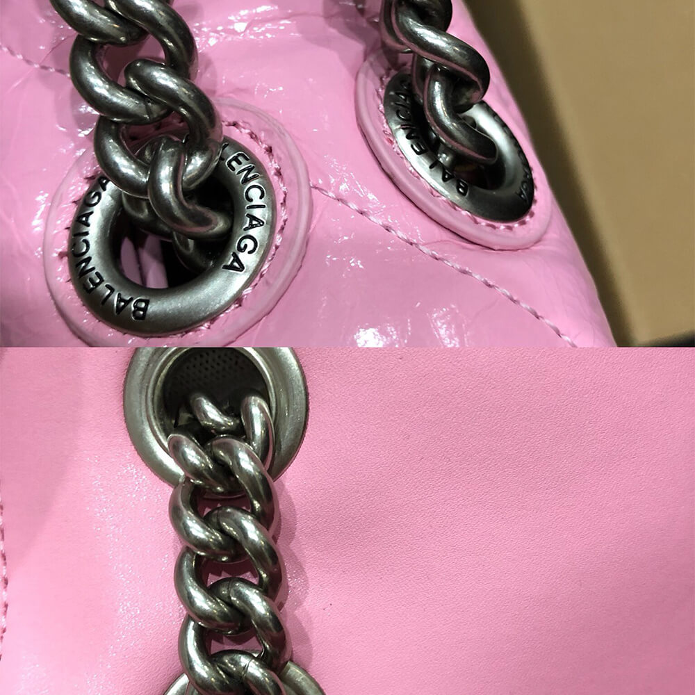 Balenciaga Women??s Crush Chain Bag Small(HIGH-END GRADE) - Image 7