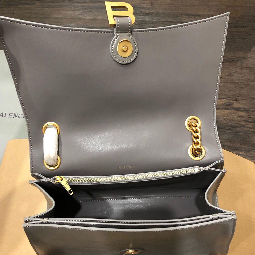 Balenciaga Women??s Crush Chain Bag Medium(HIGH-END GRADE) - Image 8