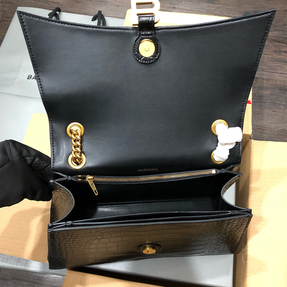 Balenciaga Women??s Crush Chain Bag Medium(HIGH-END GRADE) - Image 8