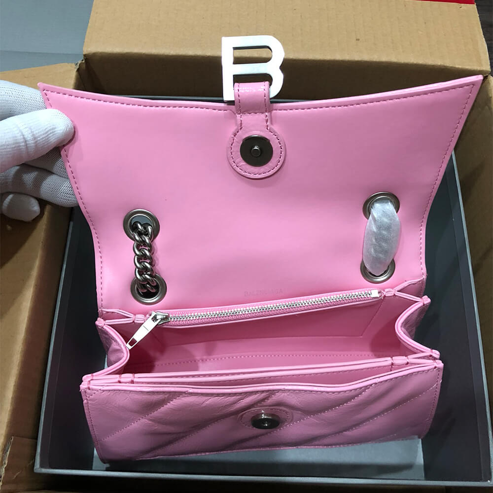 Balenciaga Women??s Crush Chain Bag Small(HIGH-END GRADE) - Image 8