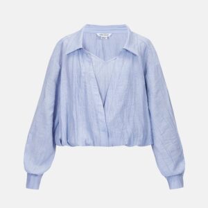 Texture Fabric Drop Shoulder 2-in-1 Shirt